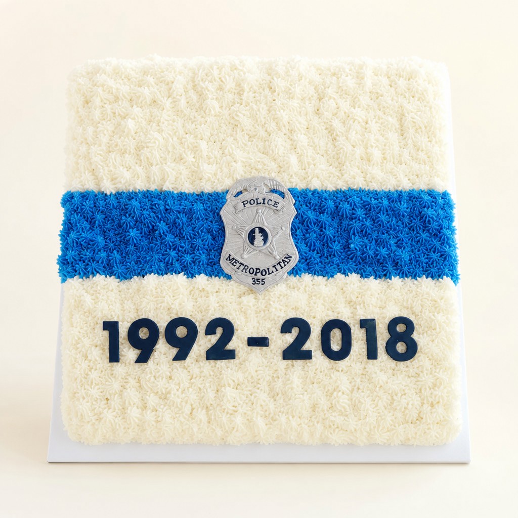 Retirement cake by Sweet Escape Cake Company, Indianapolis