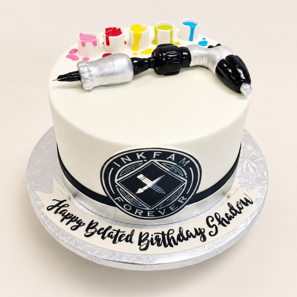Birthday cake by Sweet Escape Cake Company, Indianapolis