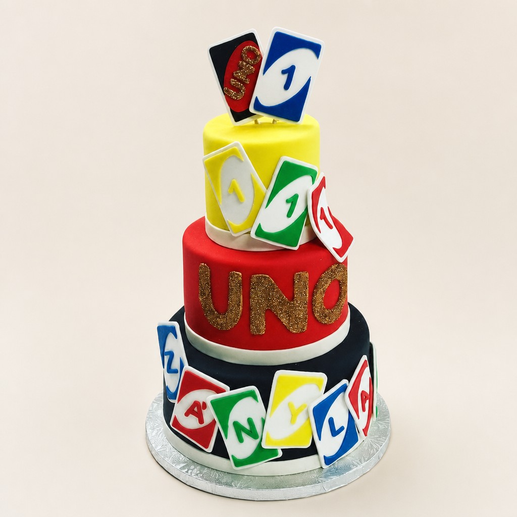 Birthday cake by Sweet Escape Cake Company, Indianapolis