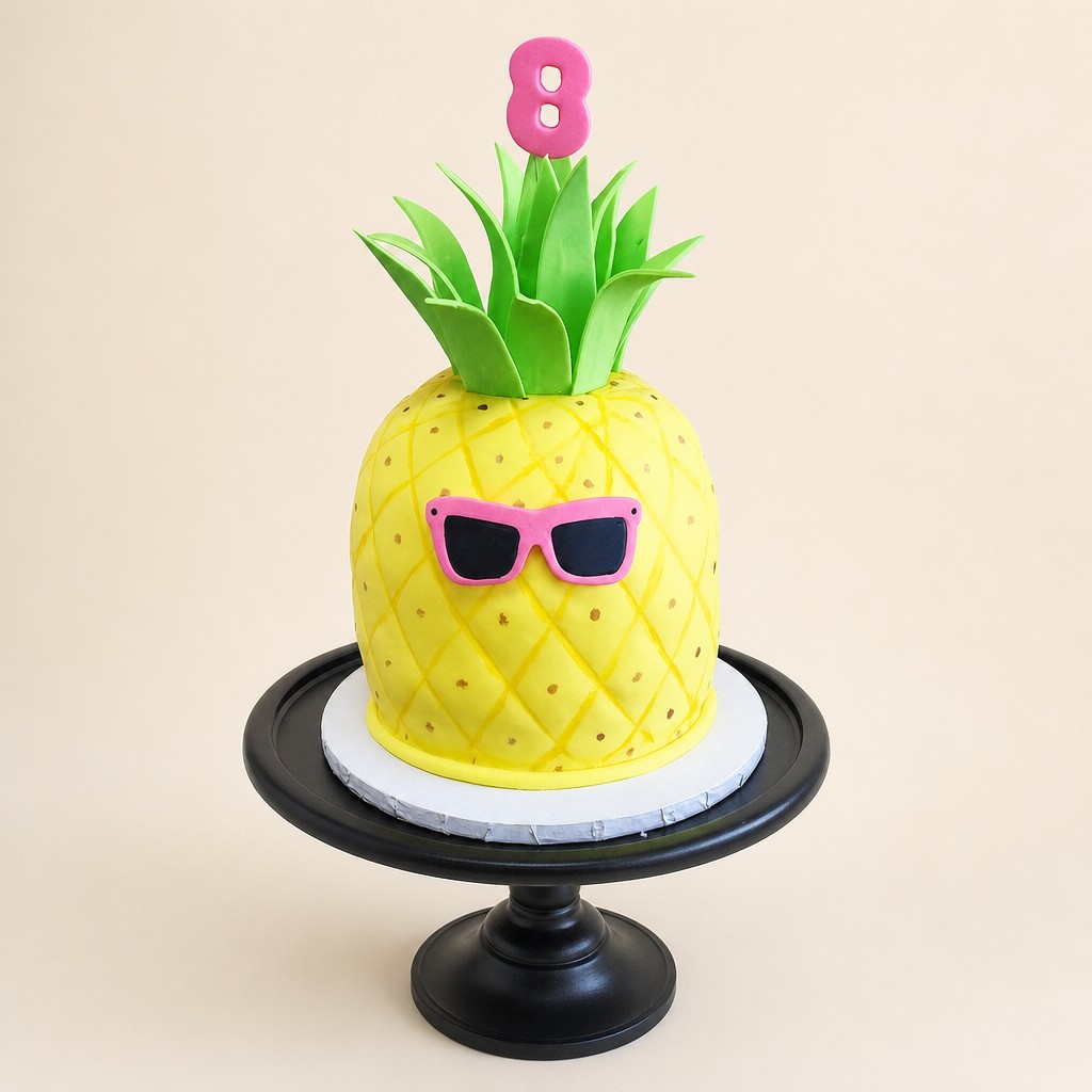 Birthday cake by Sweet Escape Cake Company, Indianapolis