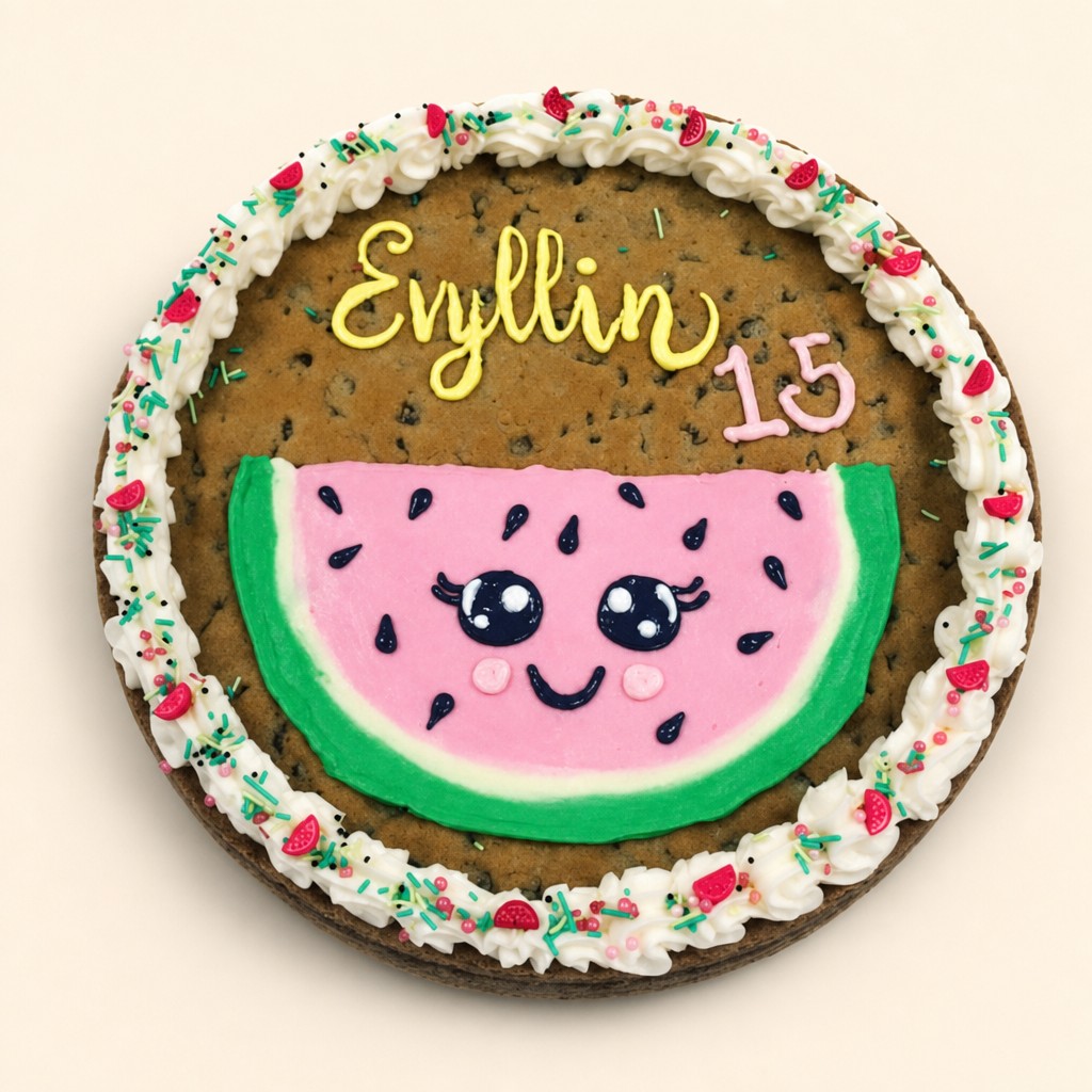 Cookie cake by Sweet Escape Cake Company, Indianapolis