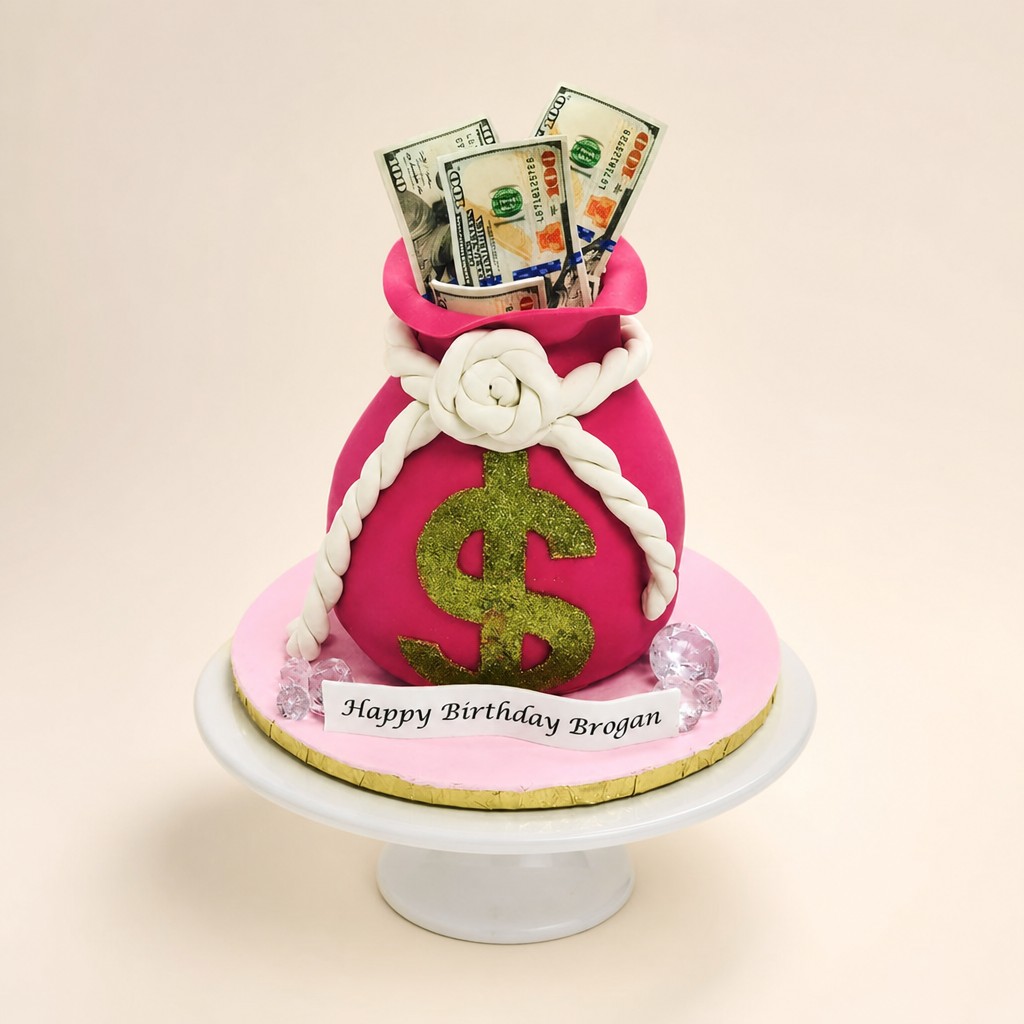 Birthday cake by Sweet Escape Cake Company, Indianapolis