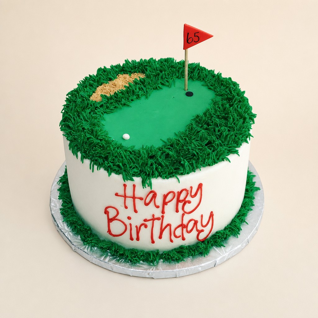 Birthday cake by Sweet Escape Cake Company, Indianapolis