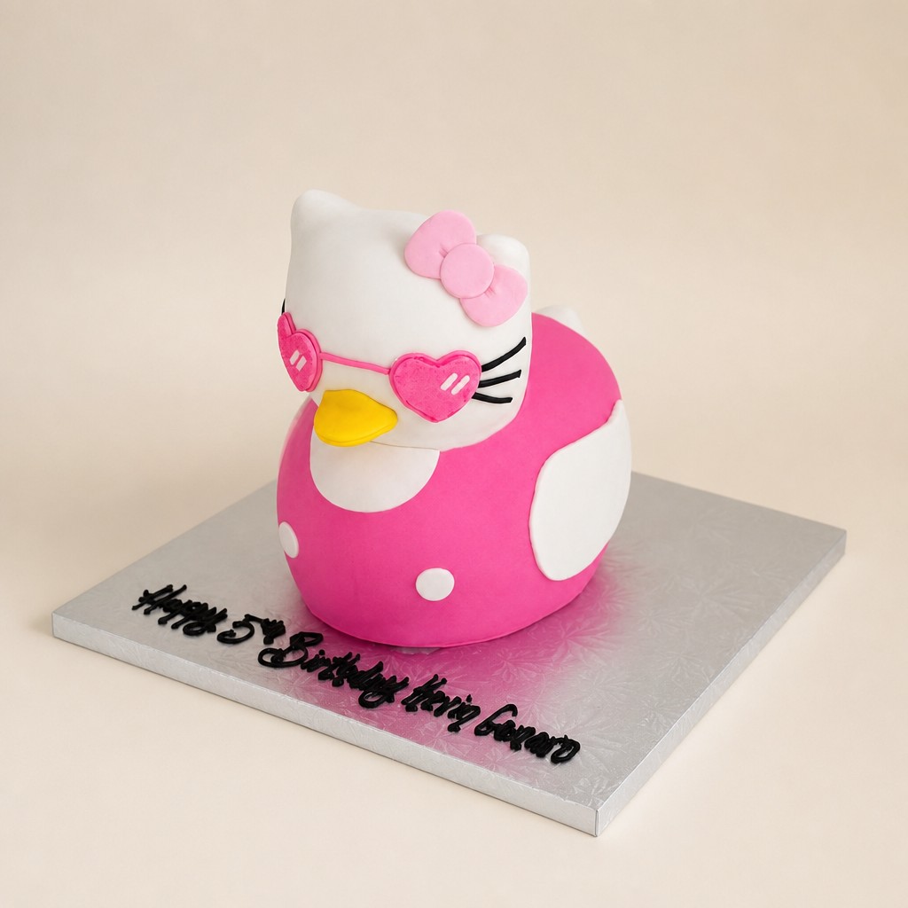 Birthday cake by Sweet Escape Cake Company, Indianapolis