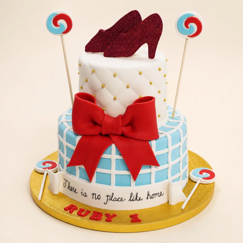 Birthday cake by Sweet Escape Cake Company, Indianapolis