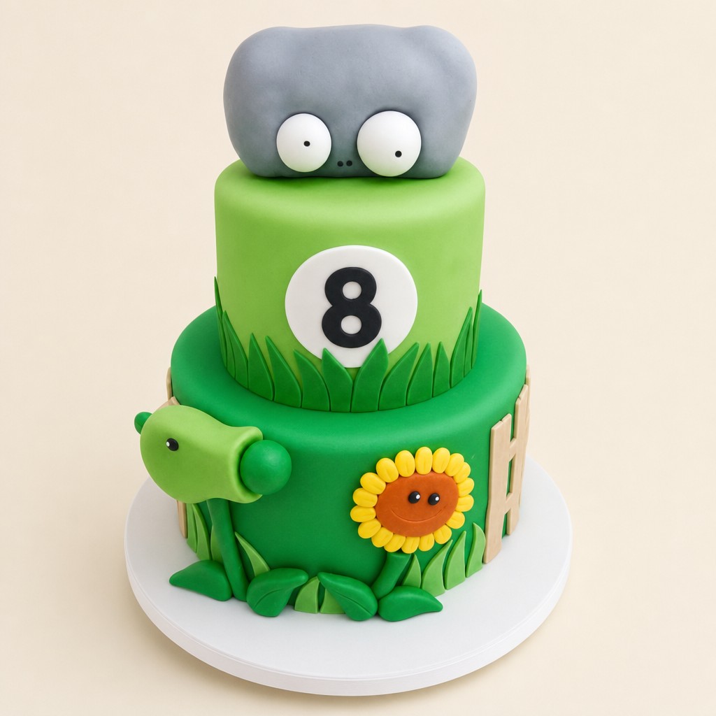 Birthday cake by Sweet Escape Cake Company, Indianapolis