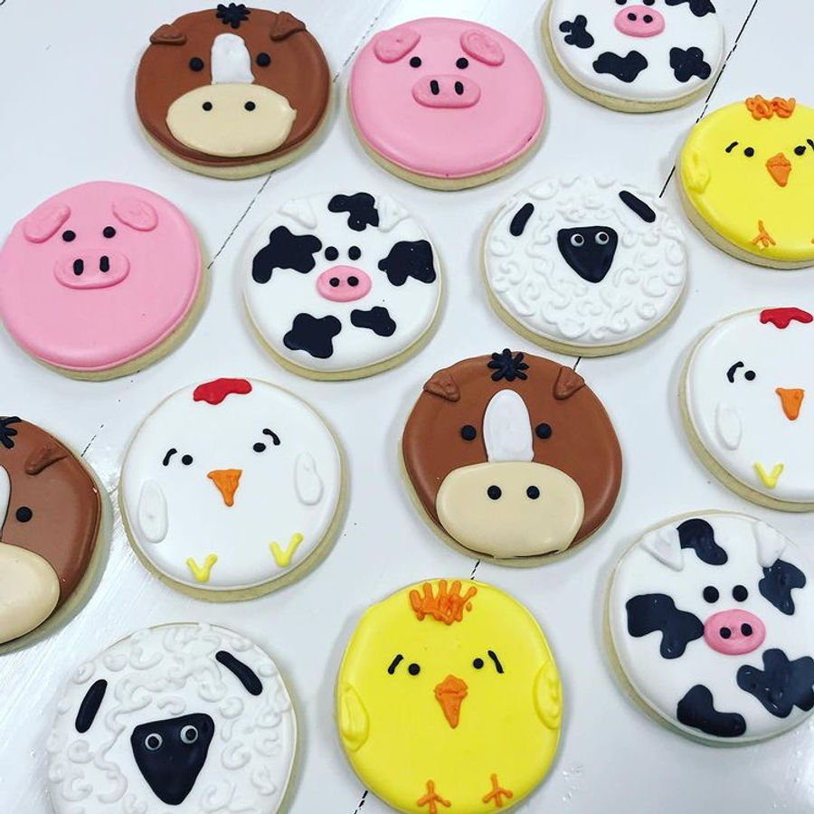 Decorated cookies by Sweet Escape Cake Company, Indianapolis