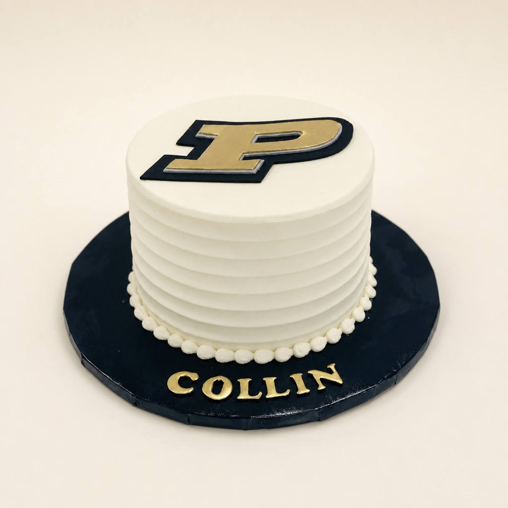 Graduation cake by Sweet Escape Cake Company, Indianapolis