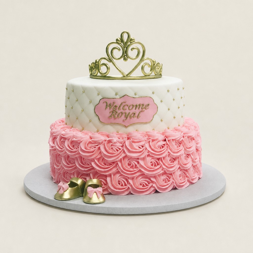 Baby shower cake by Sweet Escape Cake Company, Indianapolis