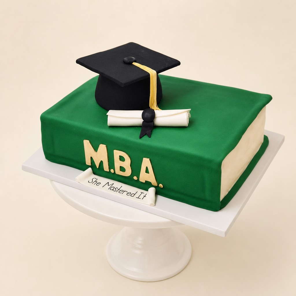 Graduation cake by Sweet Escape Cake Company, Indianapolis