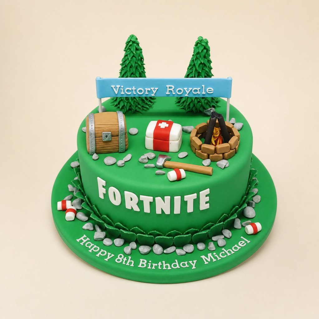 Birthday cake by Sweet Escape Cake Company, Indianapolis
