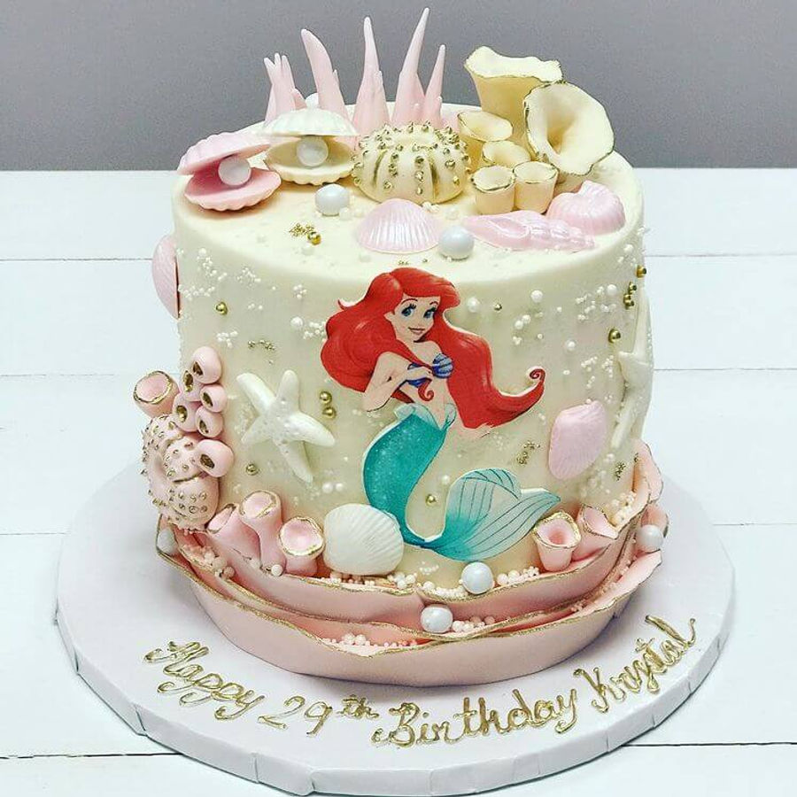 Birthday cake by Sweet Escape Cake Company, Indianapolis