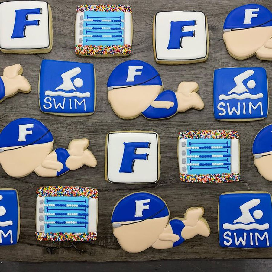 Decorated cookies by Sweet Escape Cake Company, Indianapolis