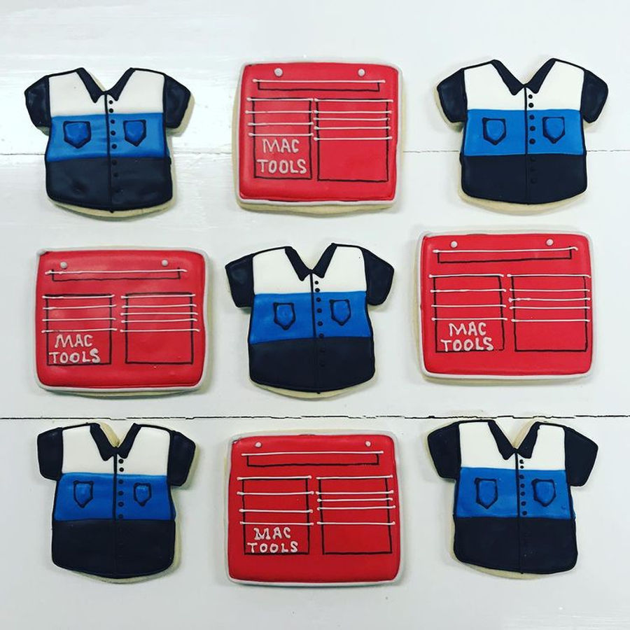 Decorated cookies by Sweet Escape Cake Company, Indianapolis