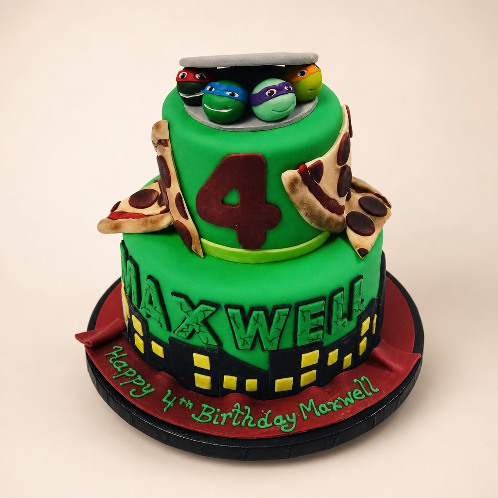 Birthday cake by Sweet Escape Cake Company, Indianapolis
