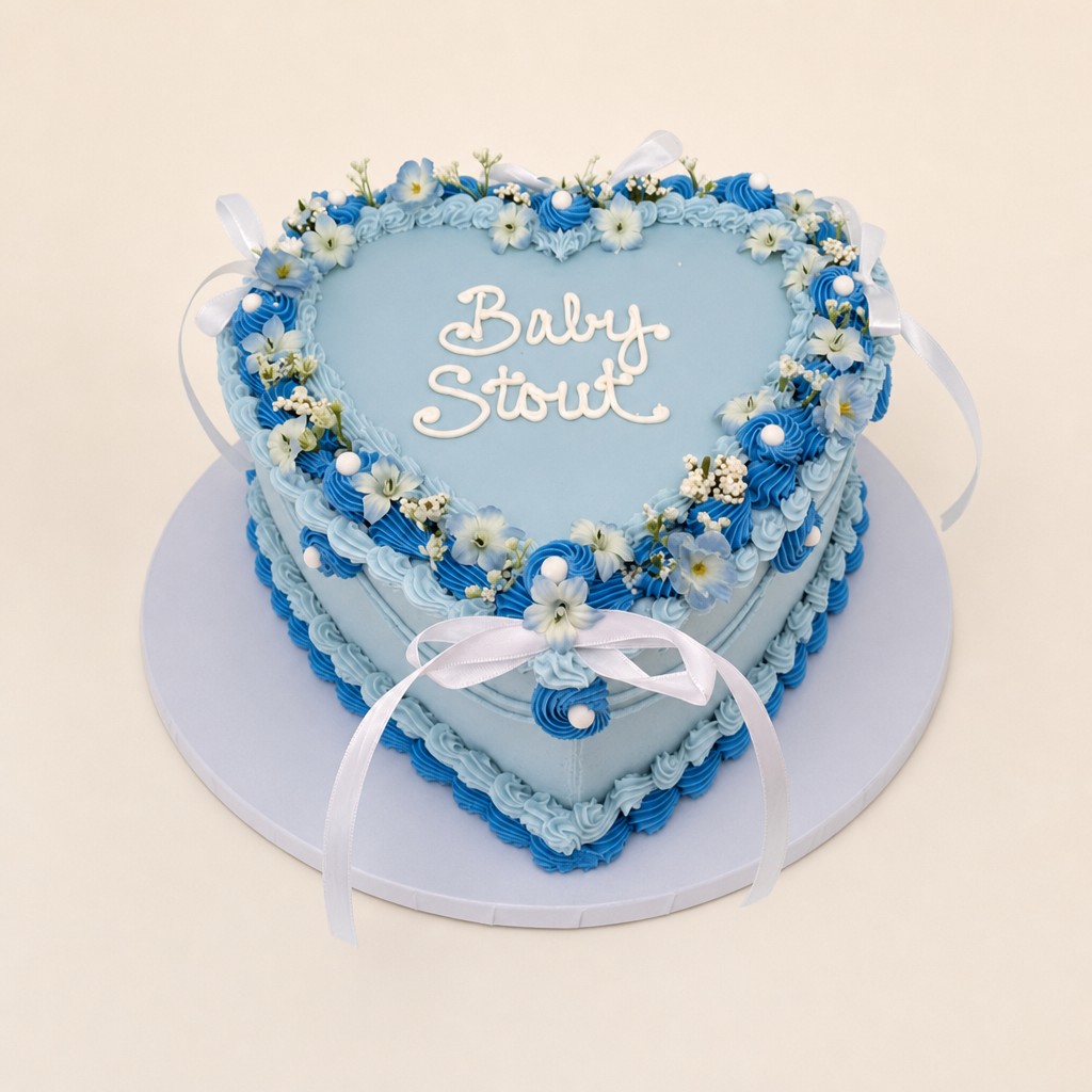 Baby shower cake by Sweet Escape Cake Company, Indianapolis