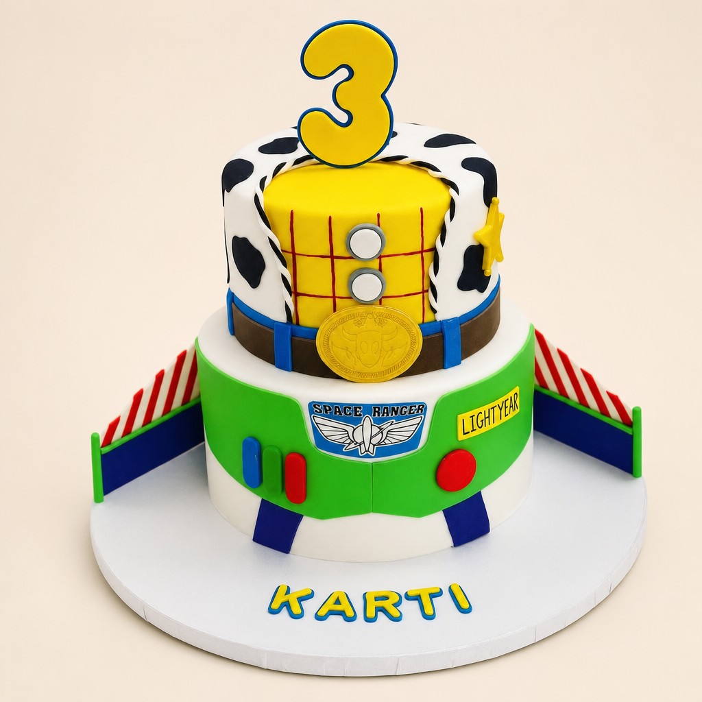 Birthday cake by Sweet Escape Cake Company, Indianapolis