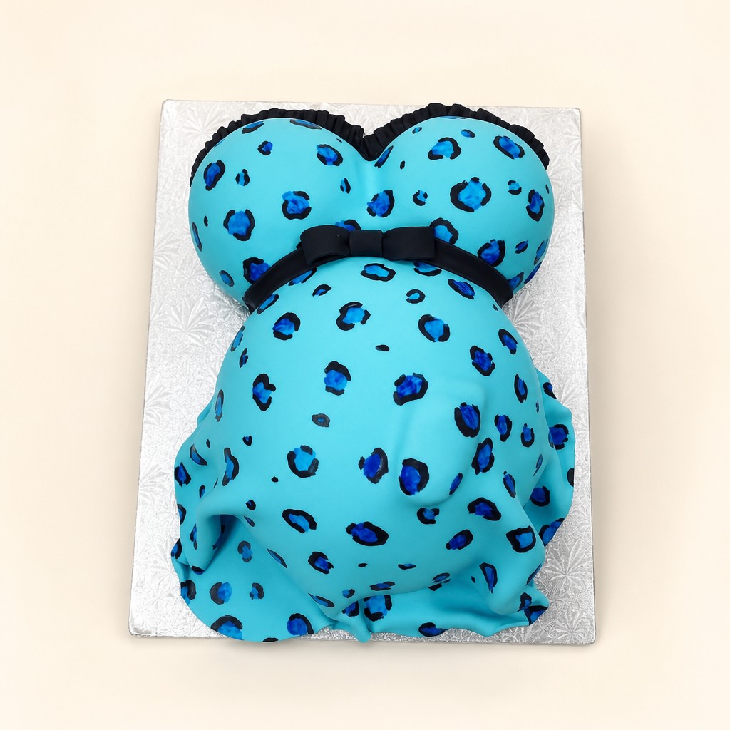 Baby shower cake by Sweet Escape Cake Company, Indianapolis