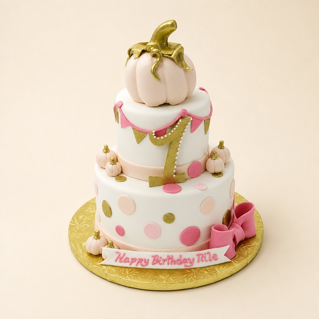 Birthday cake by Sweet Escape Cake Company, Indianapolis