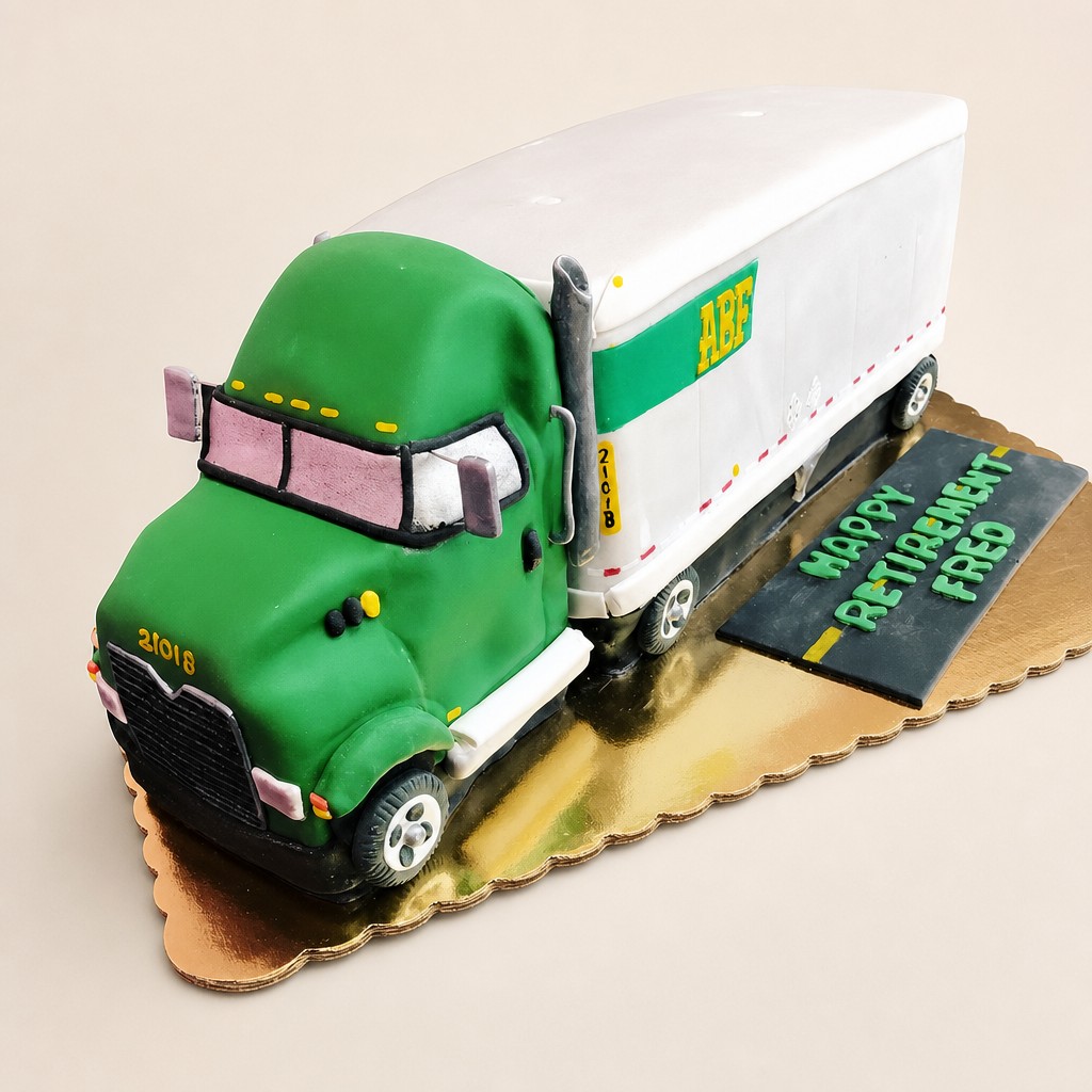 Retirement cake by Sweet Escape Cake Company, Indianapolis