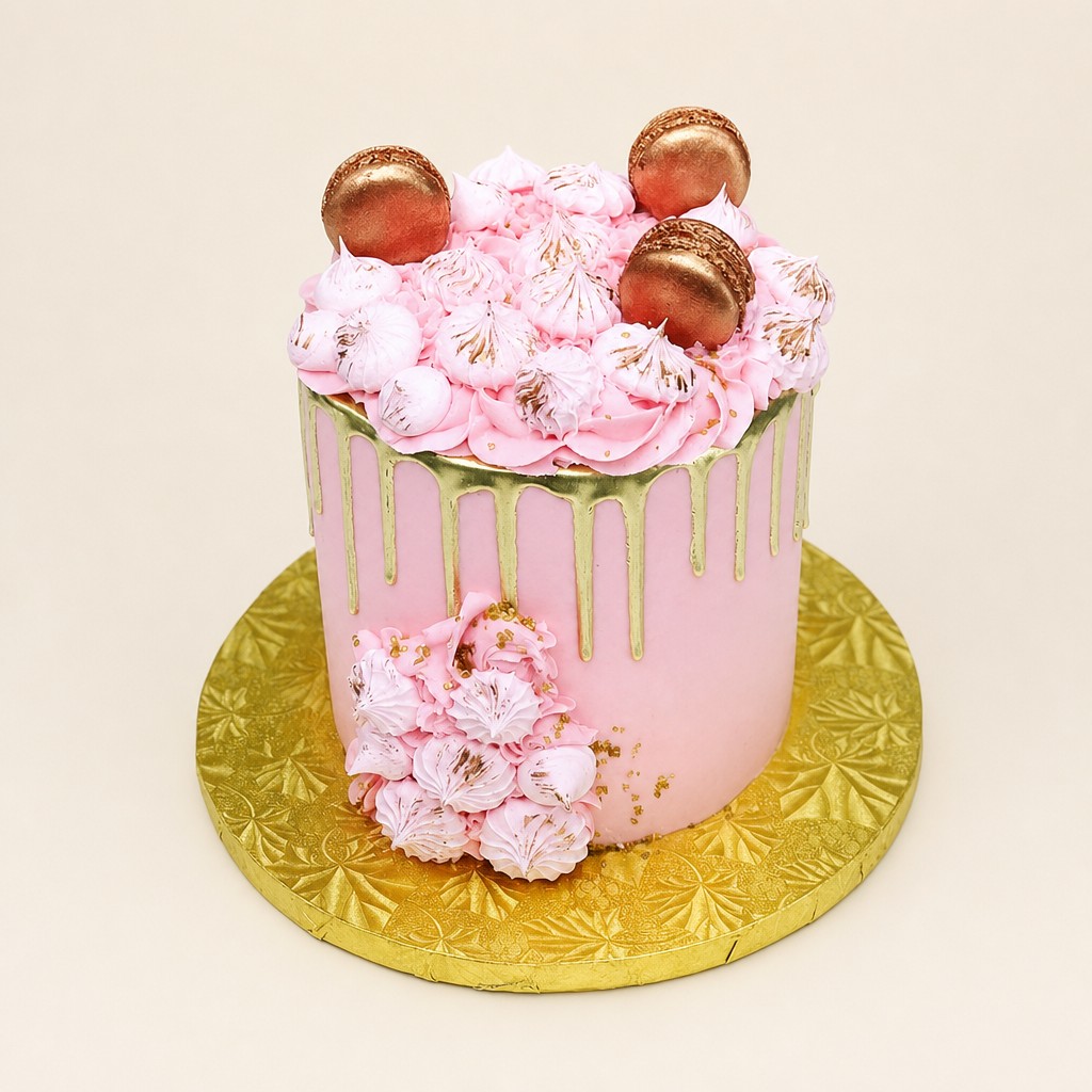 Birthday cake by Sweet Escape Cake Company, Indianapolis