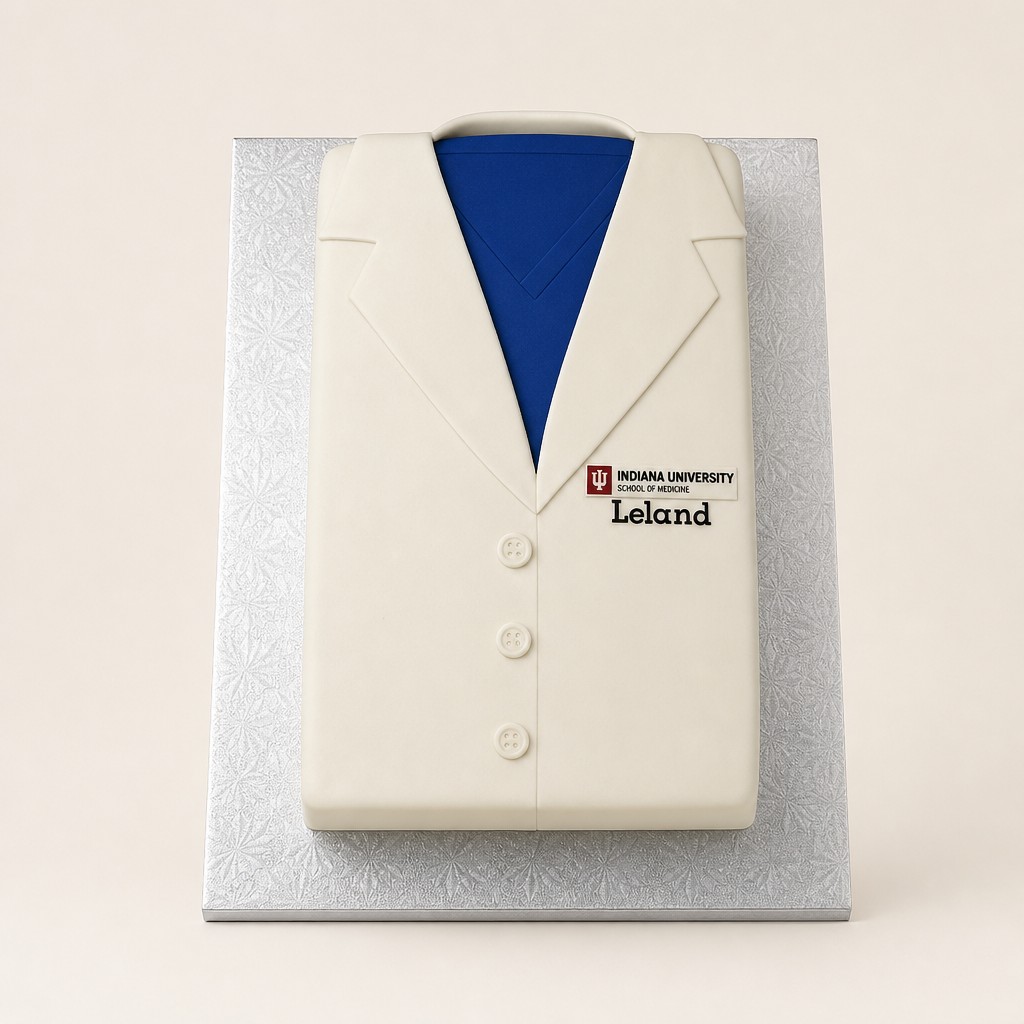 Graduation cake by Sweet Escape Cake Company, Indianapolis