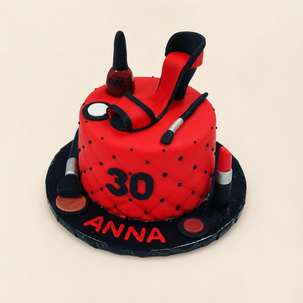 Birthday cake by Sweet Escape Cake Company, Indianapolis
