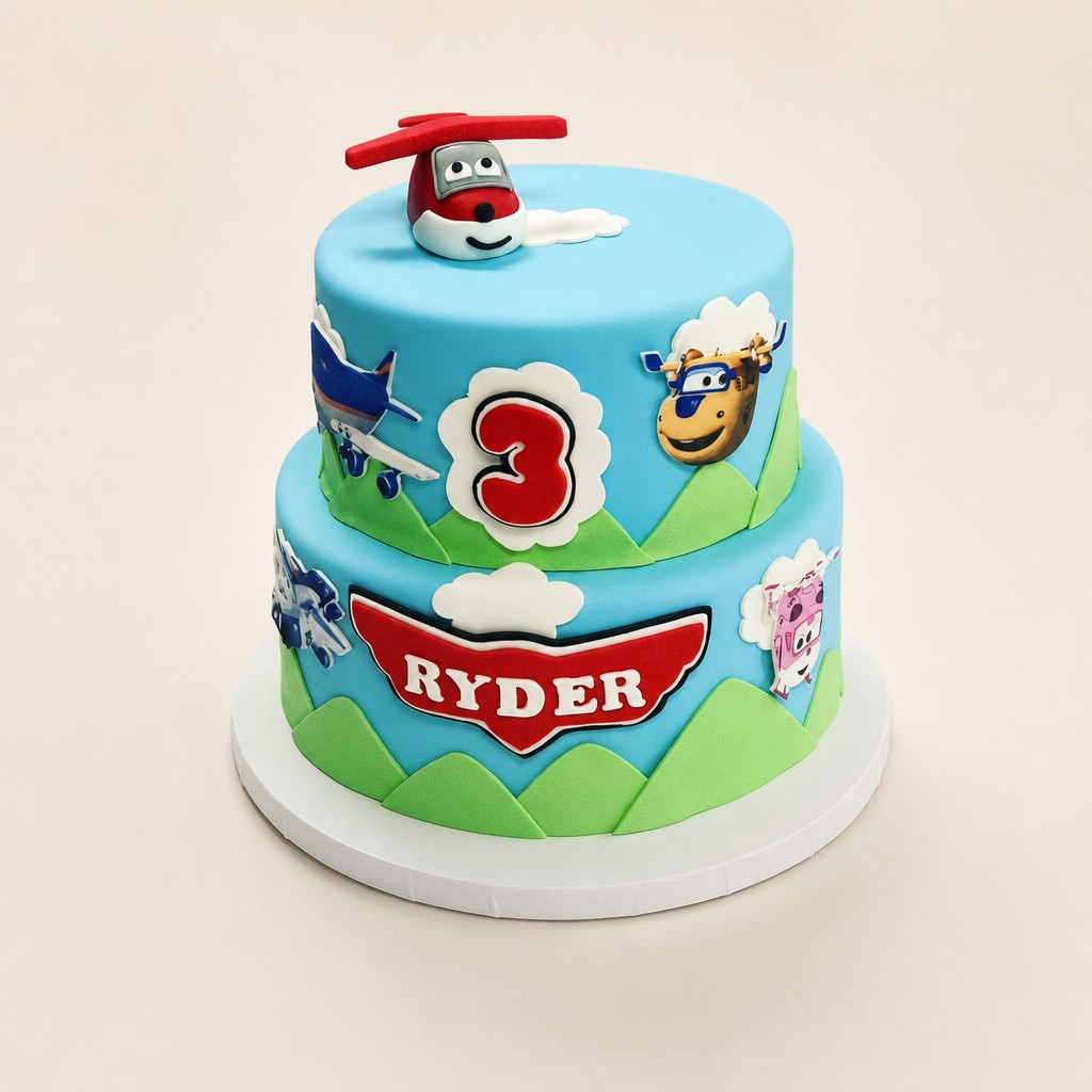 Birthday cake by Sweet Escape Cake Company, Indianapolis