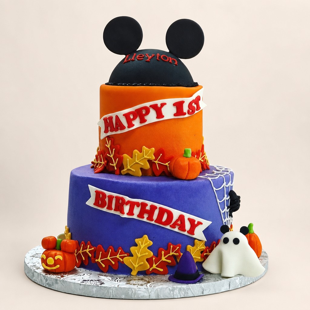 Birthday cake by Sweet Escape Cake Company, Indianapolis
