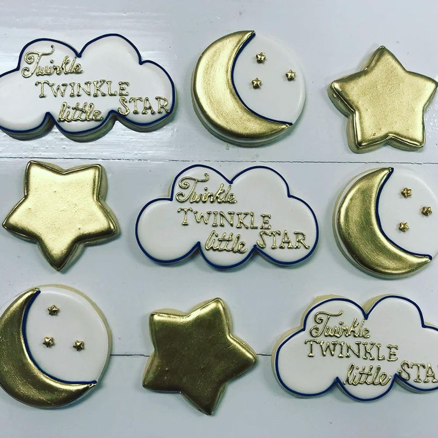Decorated cookies by Sweet Escape Cake Company, Indianapolis