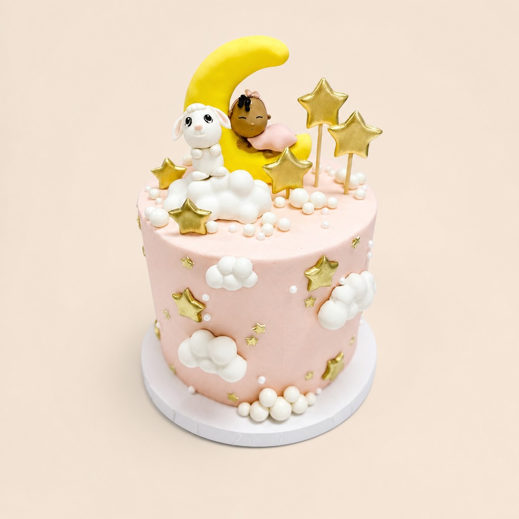 Baby shower cake by Sweet Escape Cake Company, Indianapolis