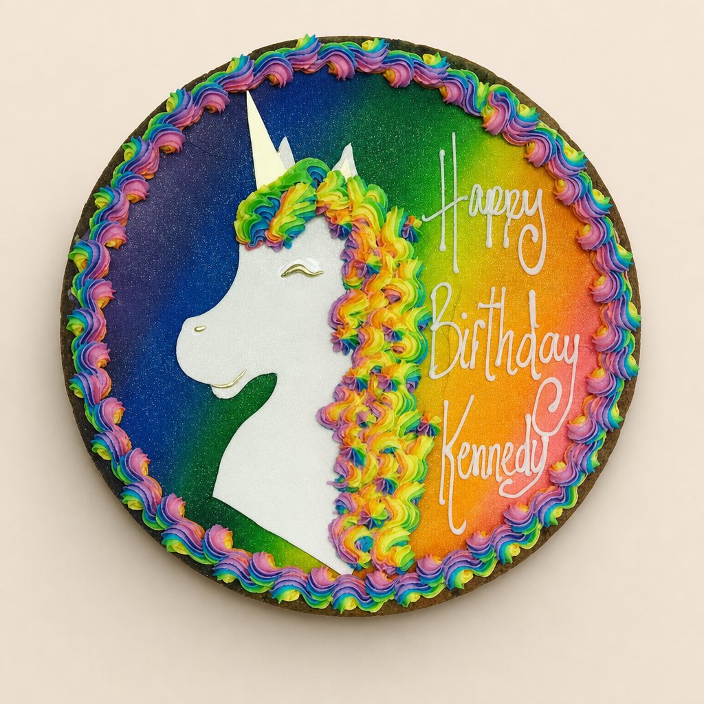 Cookie cake by Sweet Escape Cake Company, Indianapolis
