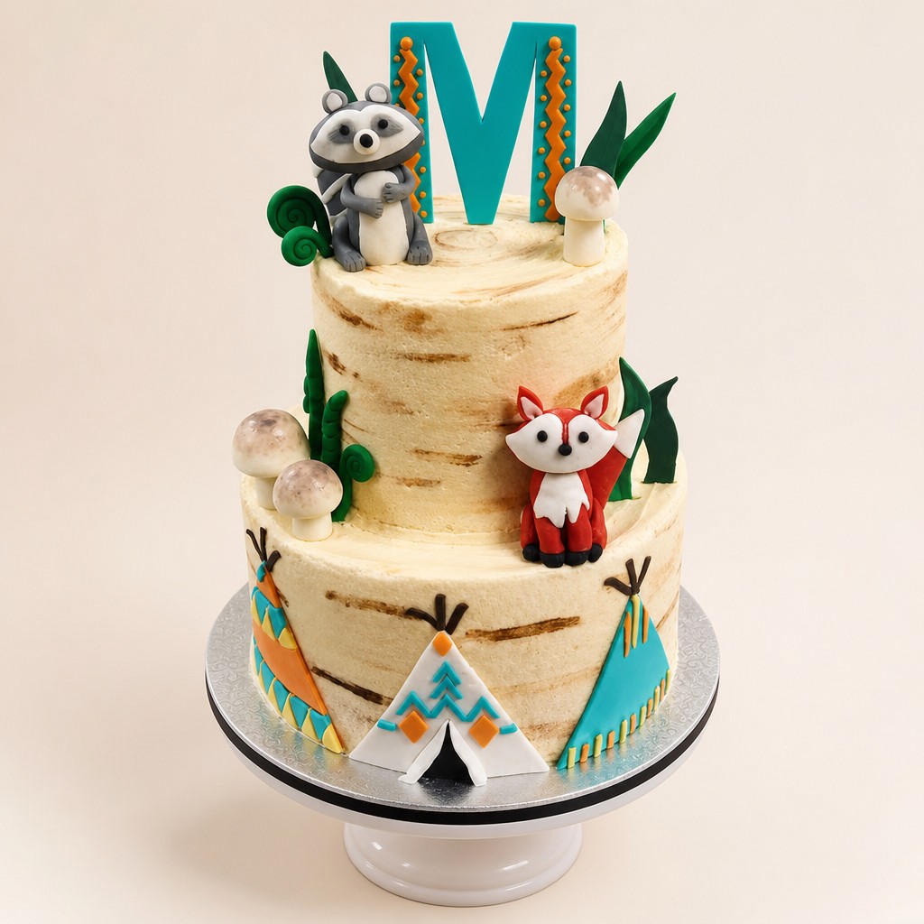 Baby shower cake by Sweet Escape Cake Company, Indianapolis