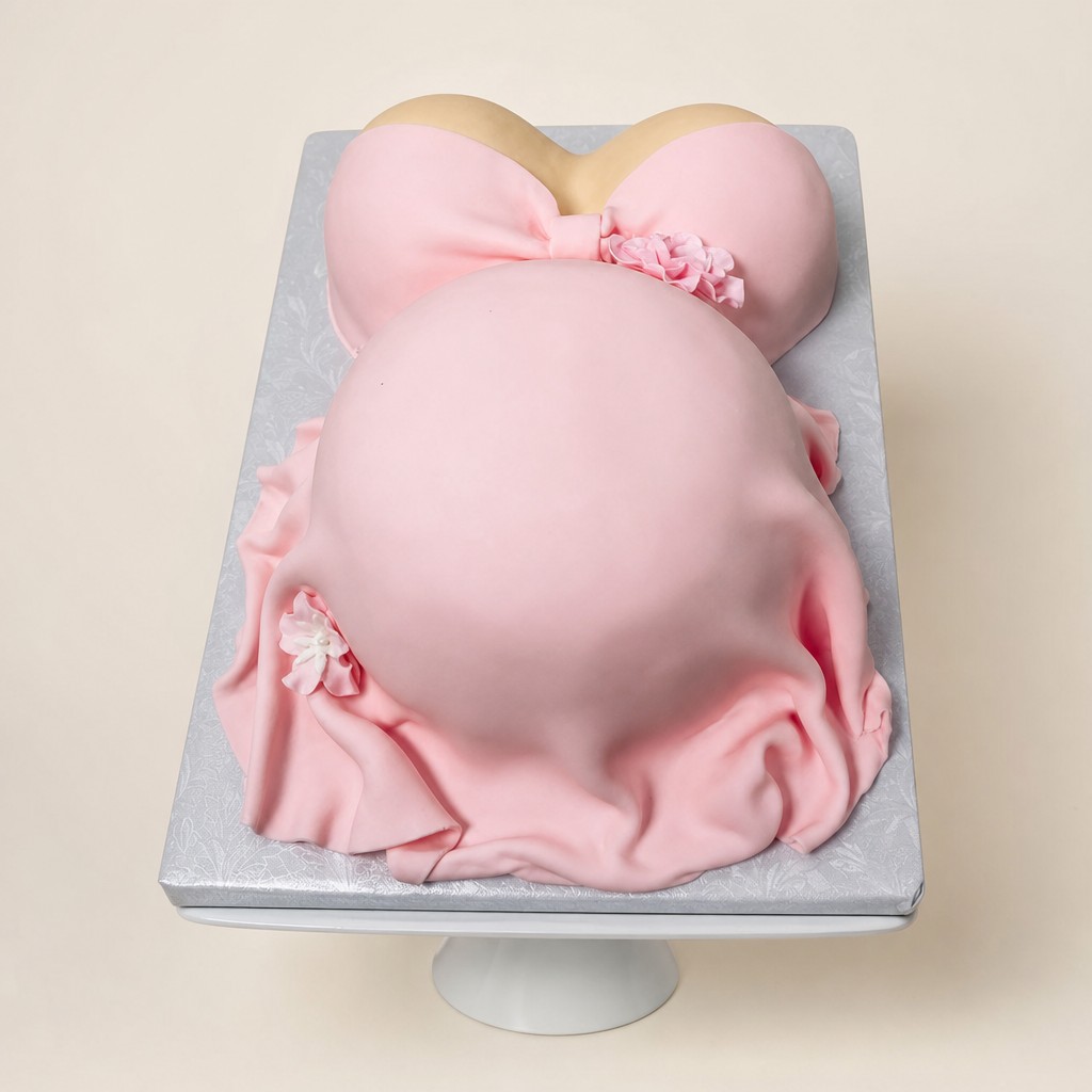 Baby shower cake by Sweet Escape Cake Company, Indianapolis