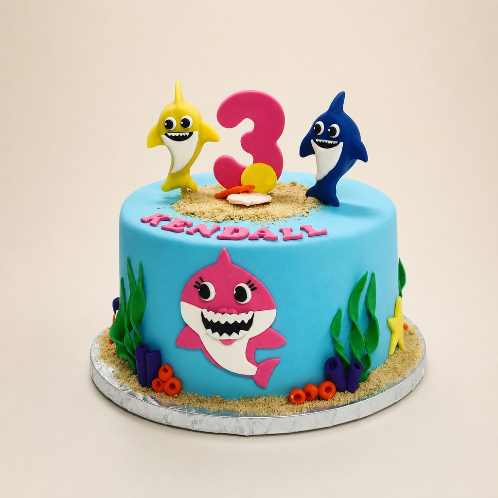 Birthday cake by Sweet Escape Cake Company, Indianapolis