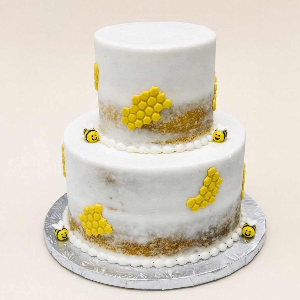 Baby shower cake by Sweet Escape Cake Company, Indianapolis