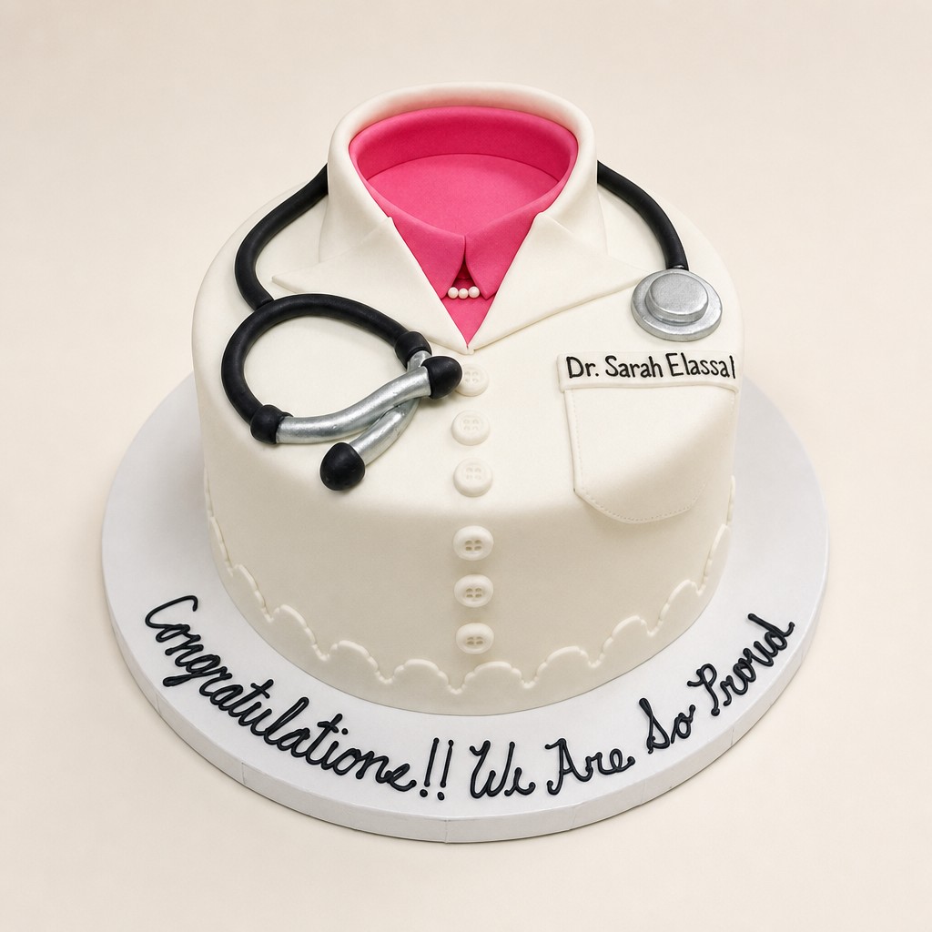 Graduation cake by Sweet Escape Cake Company, Indianapolis