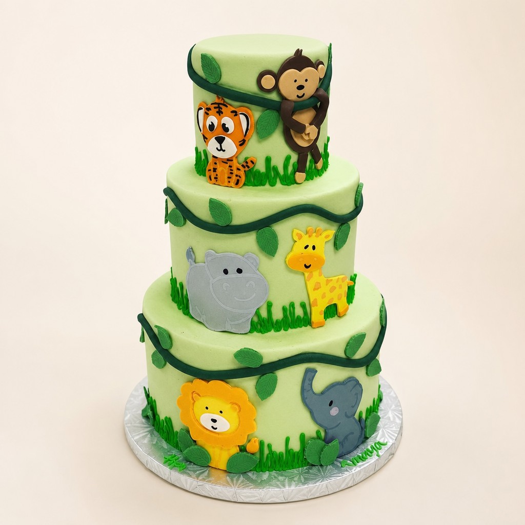 Baby shower cake by Sweet Escape Cake Company, Indianapolis