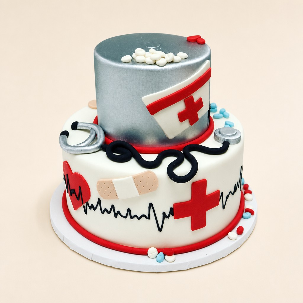 Graduation cake by Sweet Escape Cake Company, Indianapolis