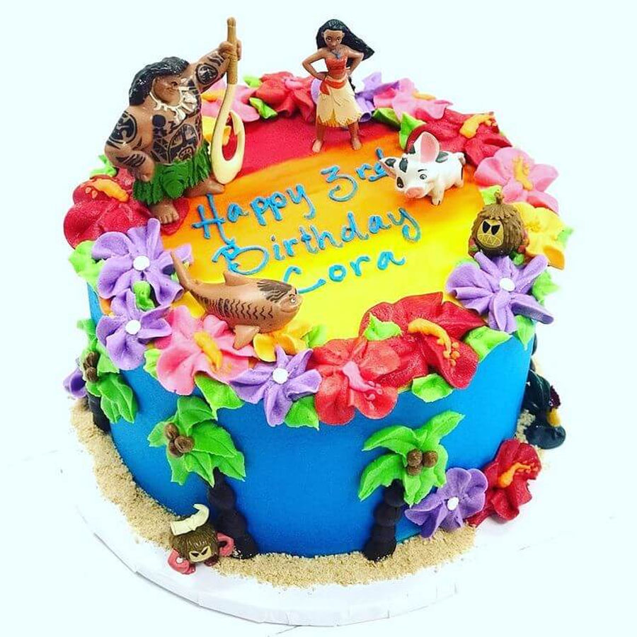 Birthday cake by Sweet Escape Cake Company, Indianapolis