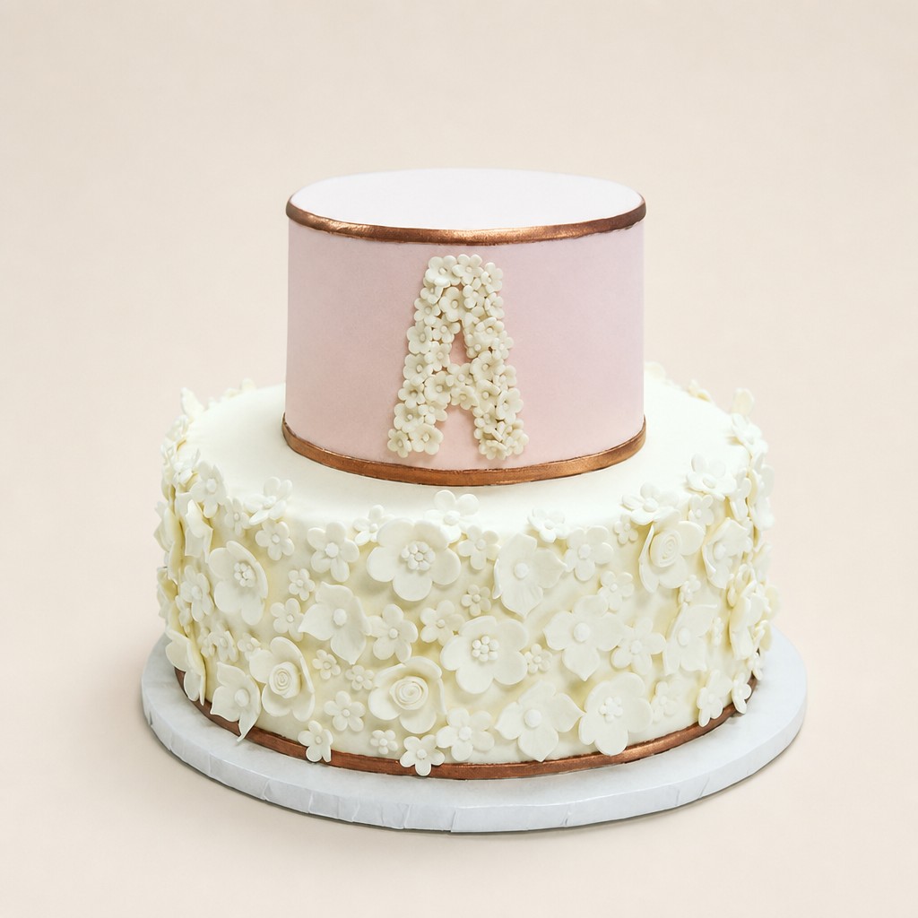 Baby shower cake by Sweet Escape Cake Company, Indianapolis