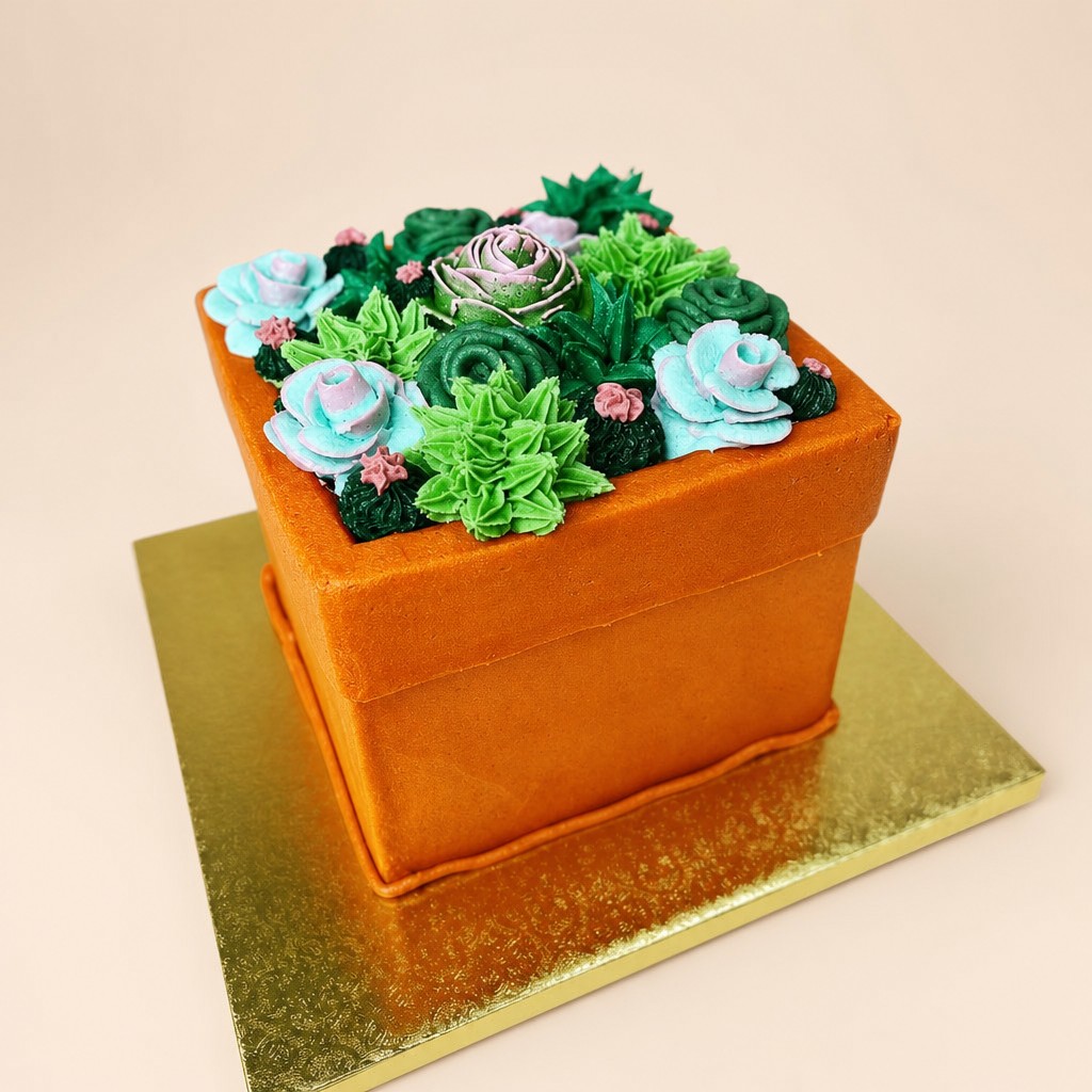 Birthday cake by Sweet Escape Cake Company, Indianapolis