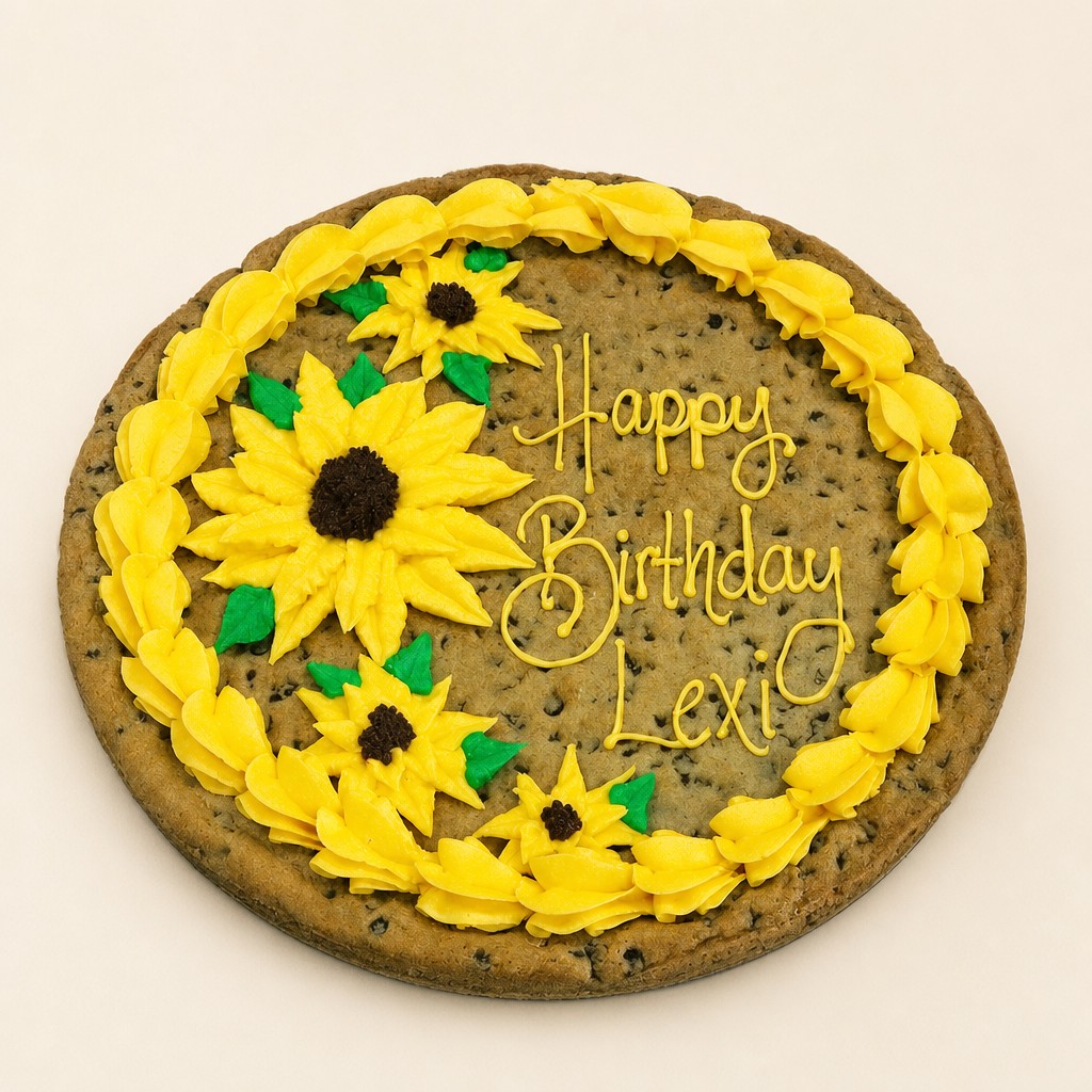 Cookie cake by Sweet Escape Cake Company, Indianapolis