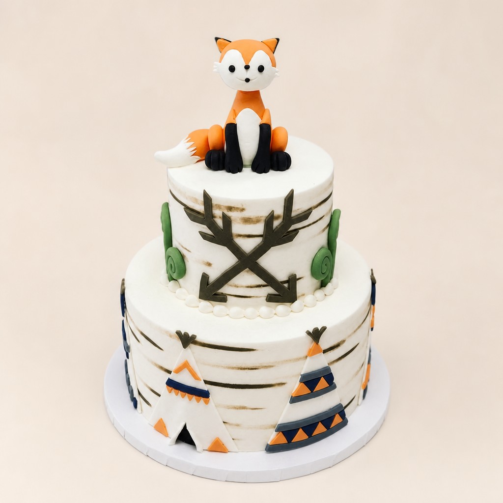 Baby shower cake by Sweet Escape Cake Company, Indianapolis