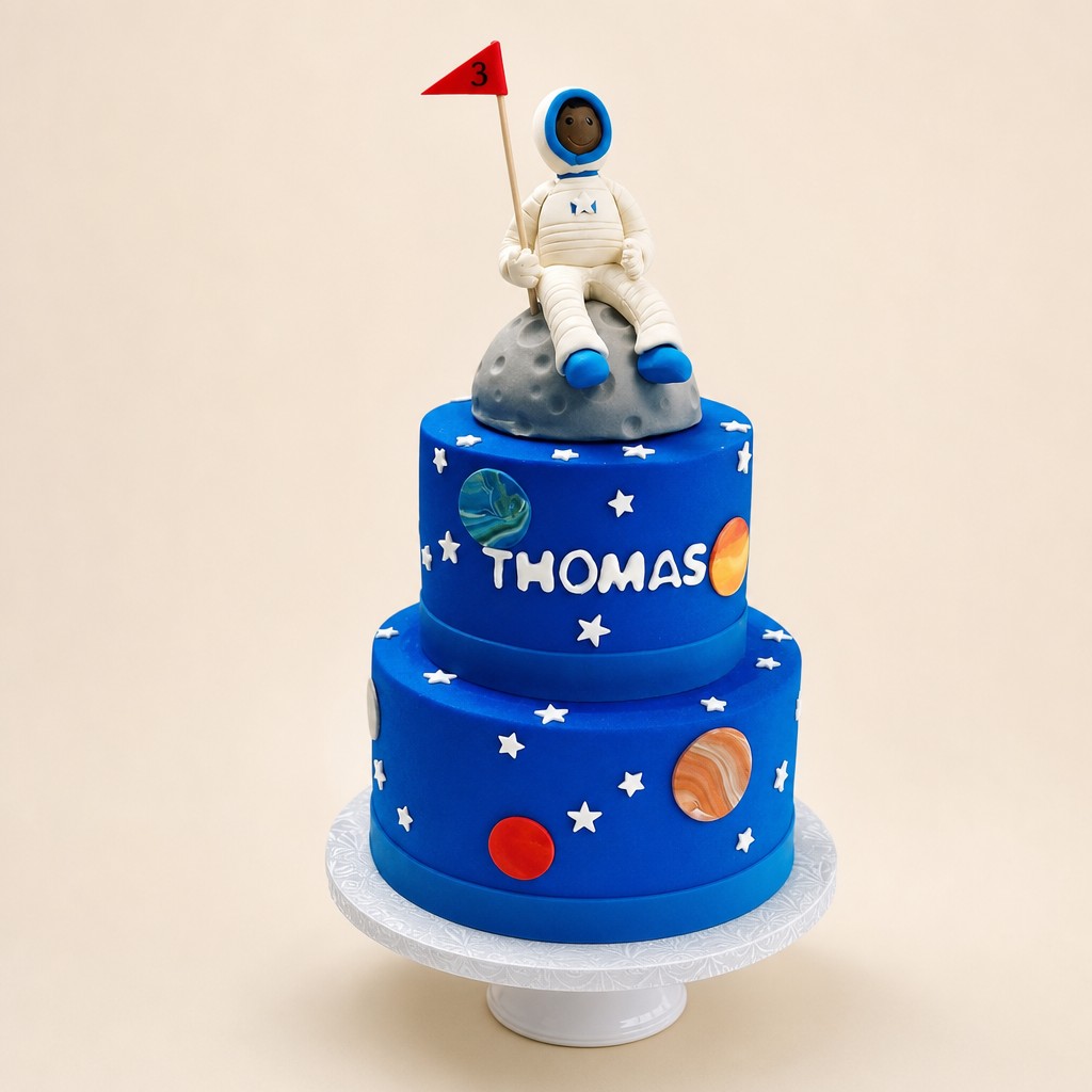 Birthday cake by Sweet Escape Cake Company, Indianapolis