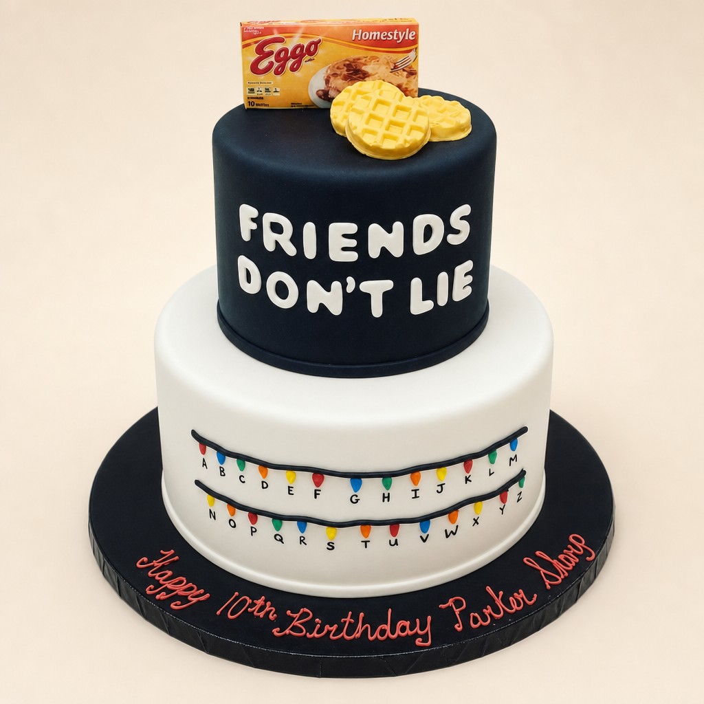 Birthday cake by Sweet Escape Cake Company, Indianapolis