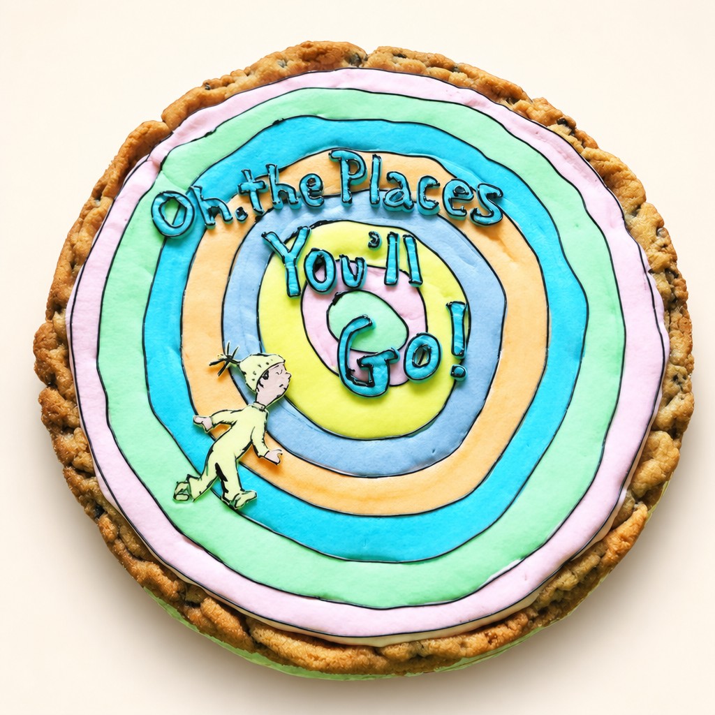 Cookie cake by Sweet Escape Cake Company, Indianapolis