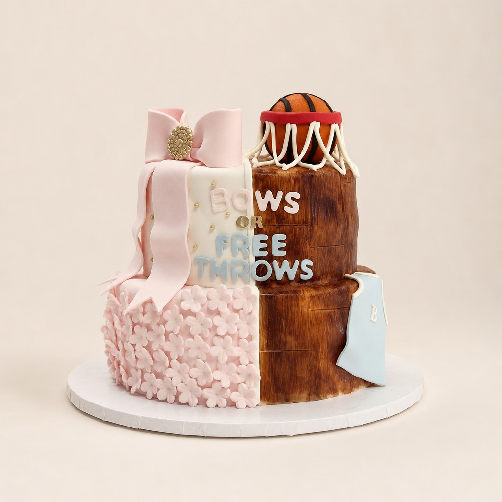 Baby shower cake by Sweet Escape Cake Company, Indianapolis