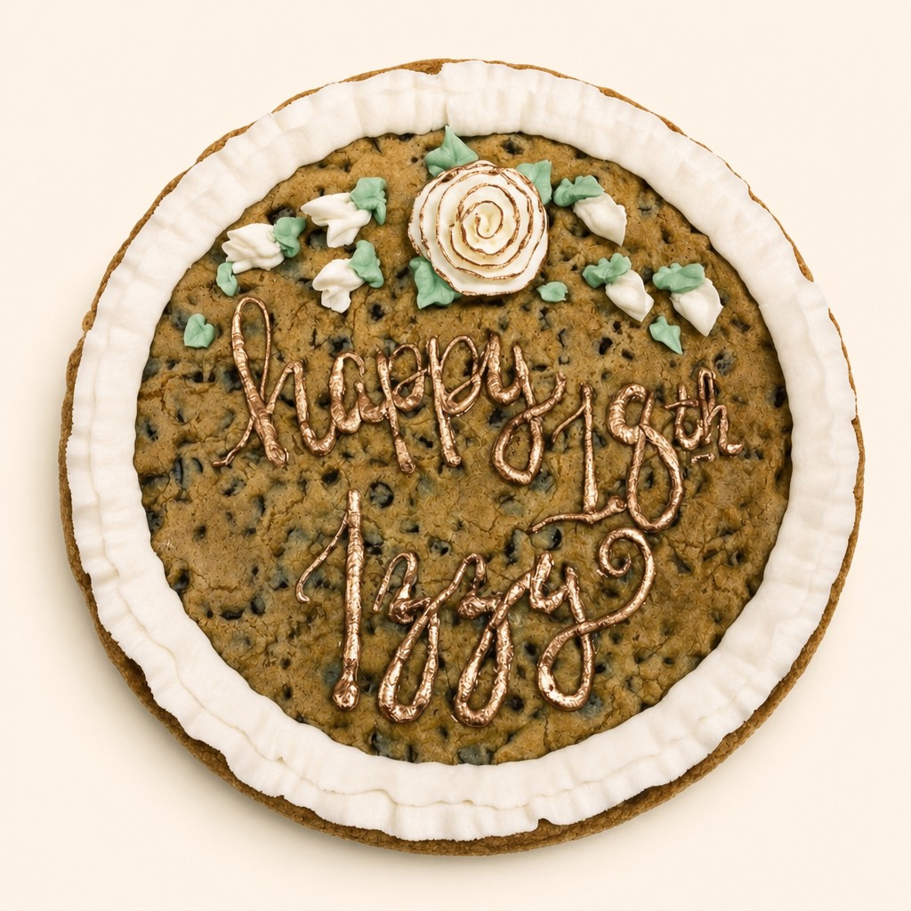 Cookie cake by Sweet Escape Cake Company, Indianapolis