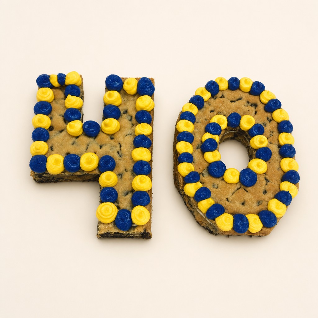 Cookie cake by Sweet Escape Cake Company, Indianapolis